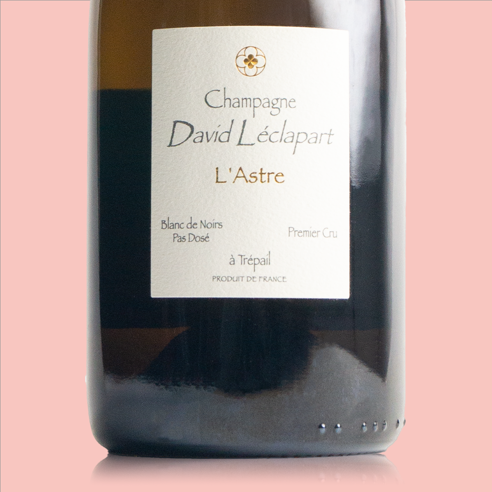 David Leclapart L'Astre '20 Blanc de Noirs - Bio