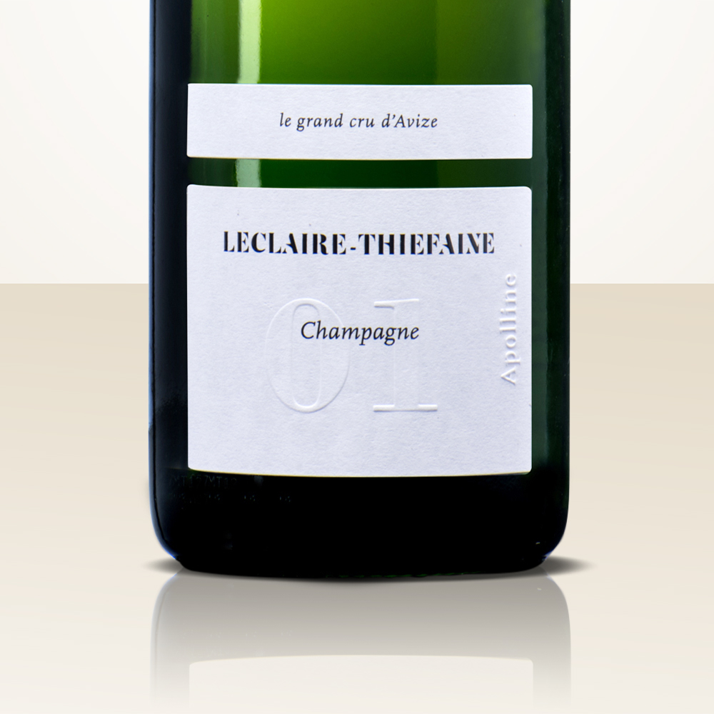 Leclaire Thiefaine Cuvée 01 Grand Cru d'Avize MAGNUM Extra Brut