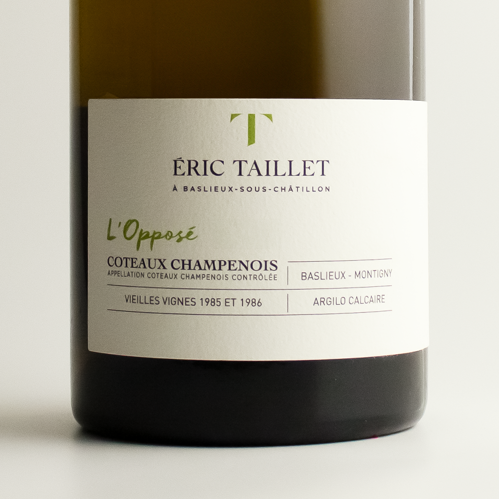 Éric Taillet L'Opposé Coteaux Champenois Blanc - Stillwein