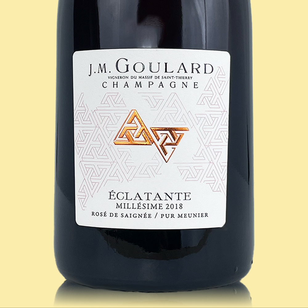 JM Goulard L'Éclatante Brut Rosé de Saignée 2019