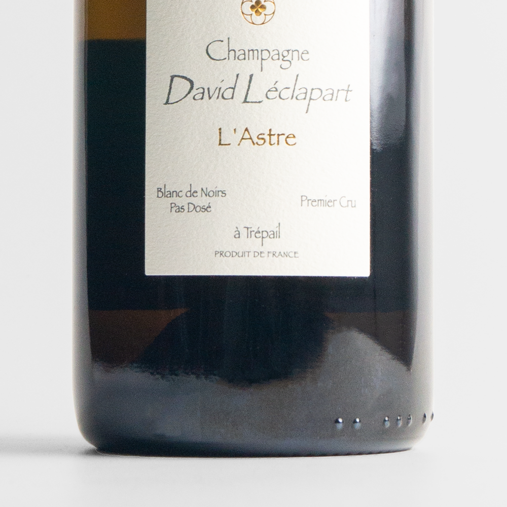 David Leclapart L'Astre '20 Blanc de Noirs - Bio